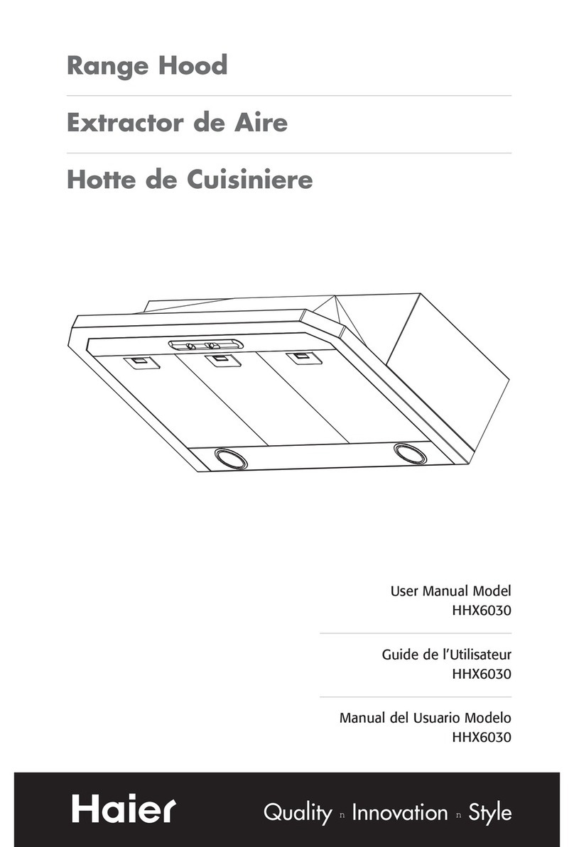 Haier HHX6030 - 05-05 User manual Haier HHX6030 - 05-05 User manual