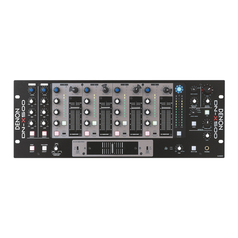 Denon DNX900 - 4 Channel Professional Analog Digital DJ... operating instructions