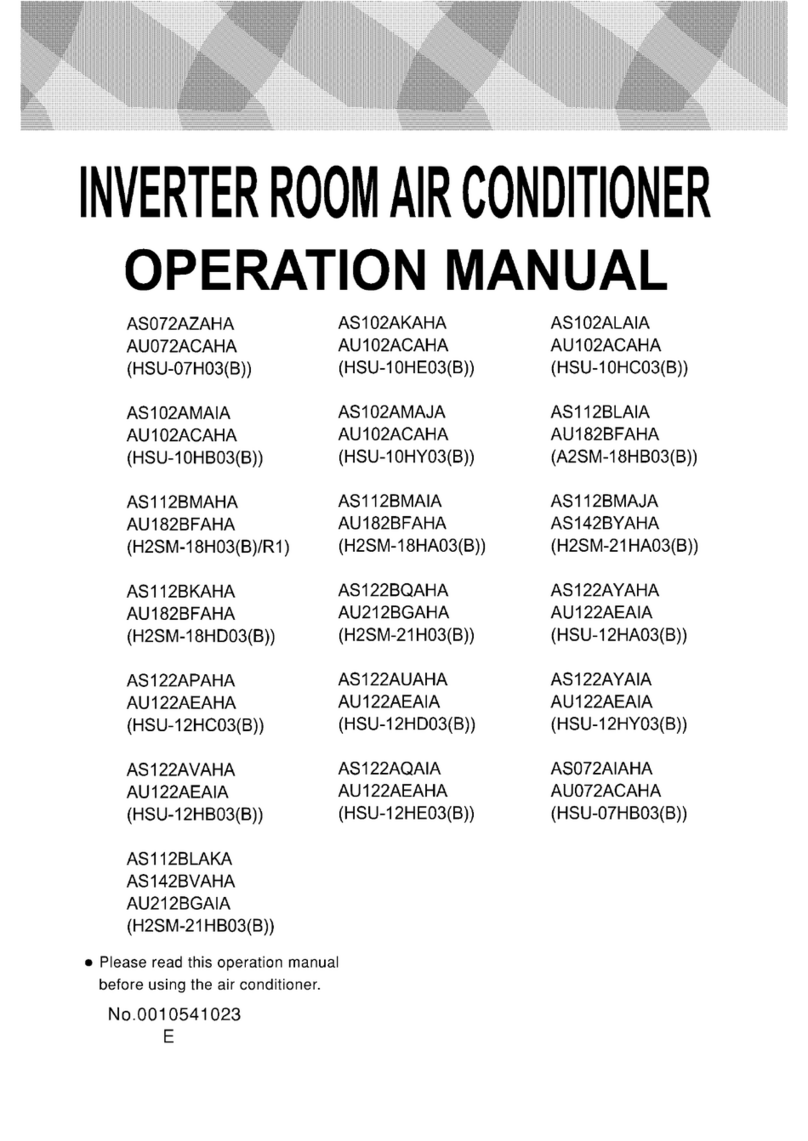Haier H2SM-21HA03 User manual Haier H2SM-21HA03 User manual