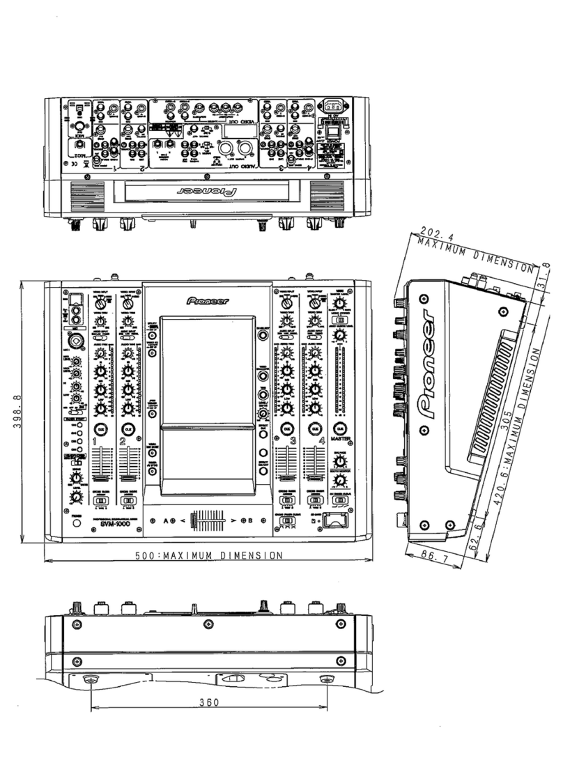 Pioneer SVM 1000 - Audio/Video Mixer User guide