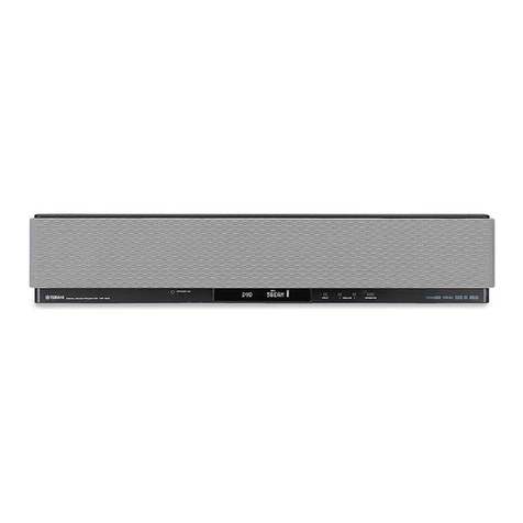 Yamaha YSP 800 - Digital Sound Projector Five CH... owner's manual