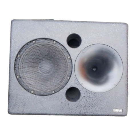 Yamaha Waveforce WF112 User manual