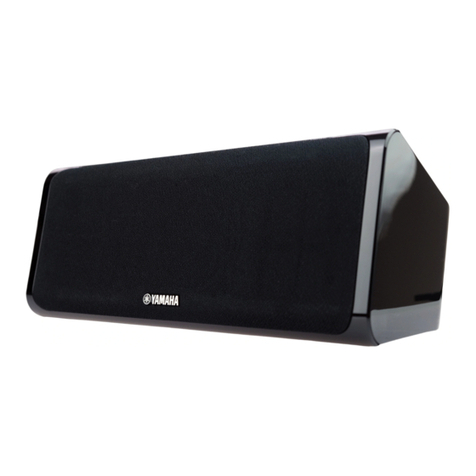 Yamaha NS-P400 owner's manual