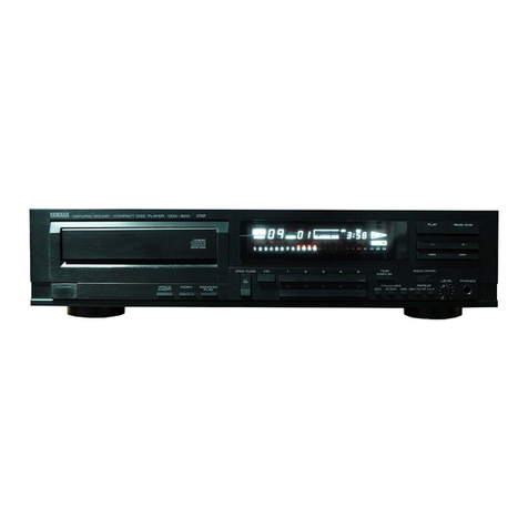 Yamaha CDX-900 User manual Yamaha CDX-900 User manual