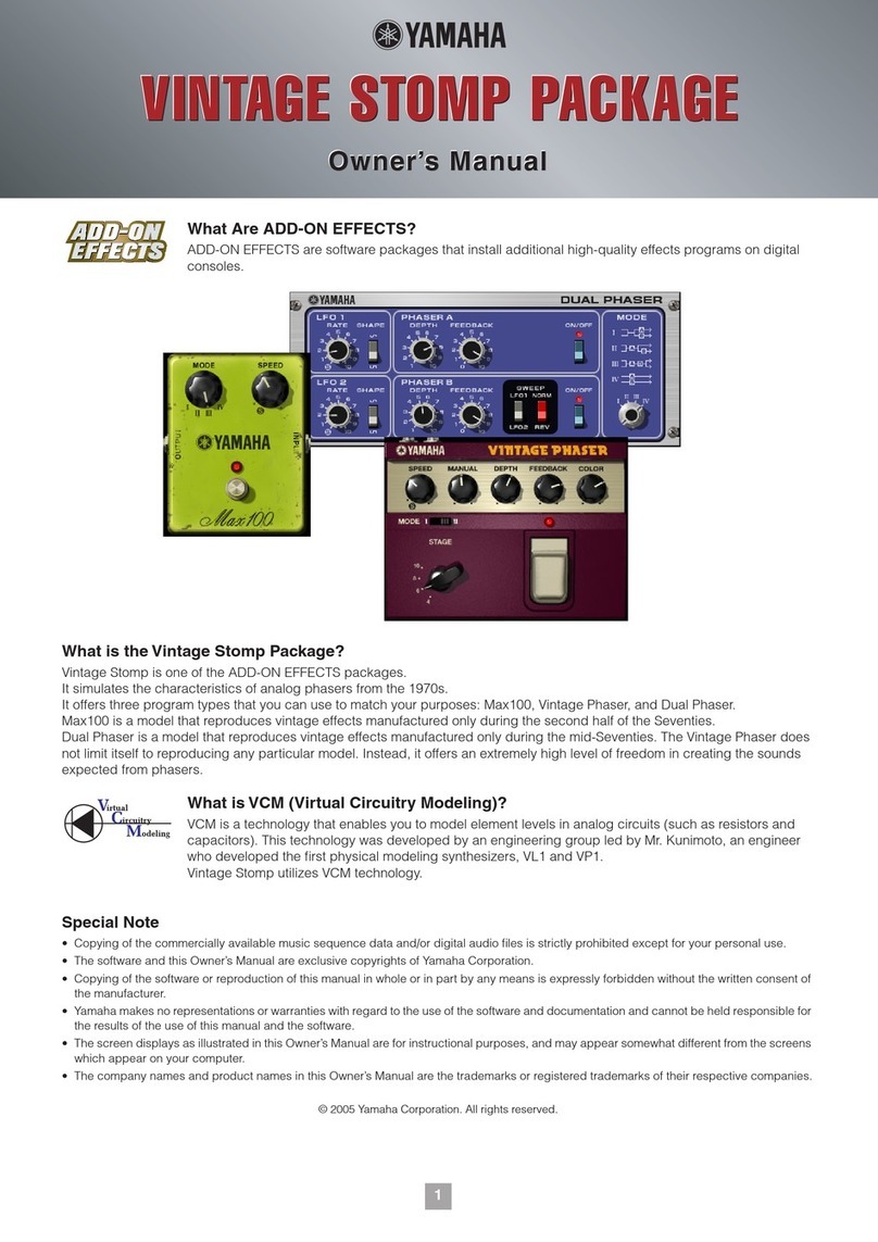 Yamaha AE051 owner's manual