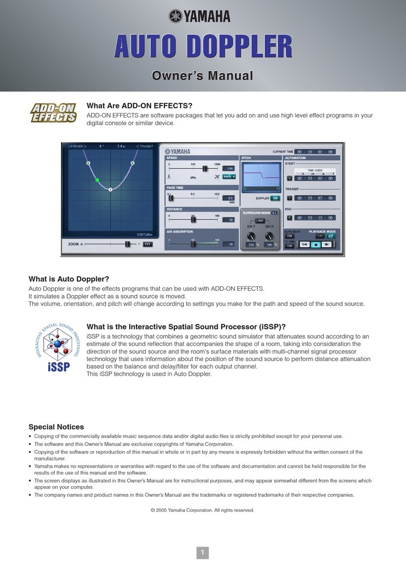 Yamaha AE041 User manual Yamaha AE041 User manual