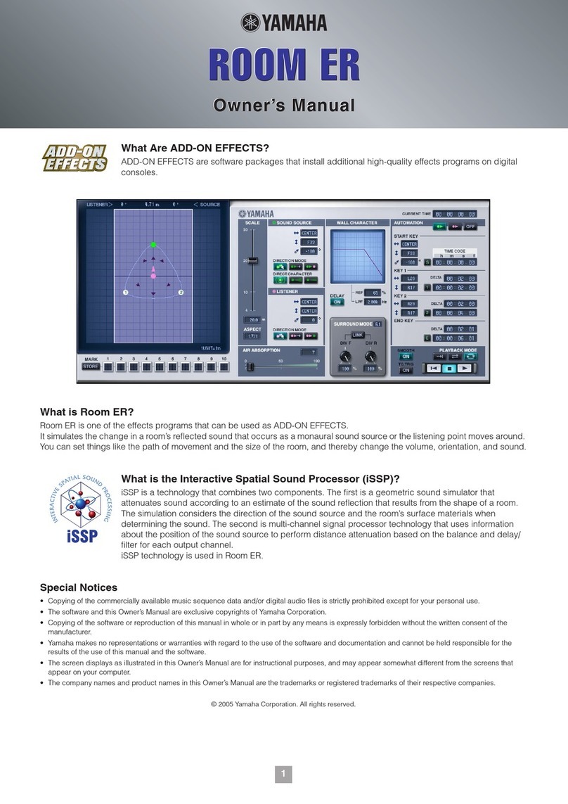 Yamaha AE041 User manual