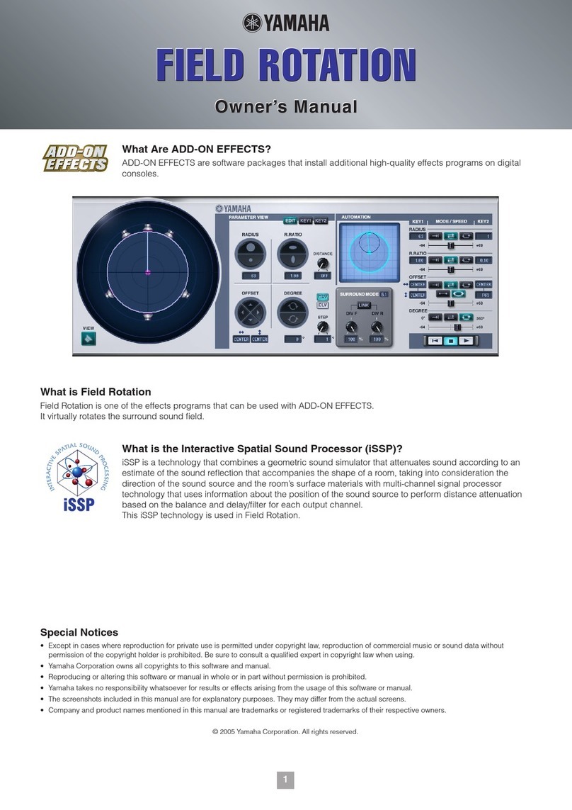 Yamaha AE041 User manual Yamaha AE041 User manual