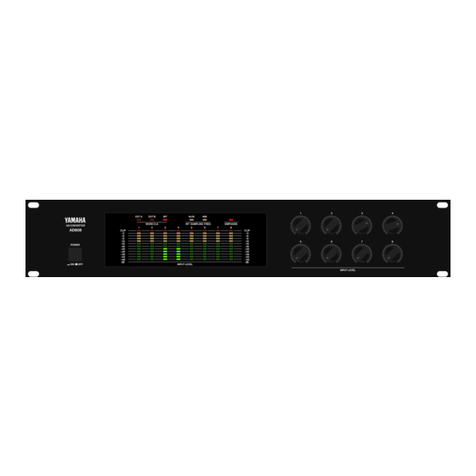 Yamaha AD808 User manual