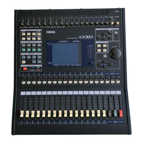 Yamaha 03D owner's manual