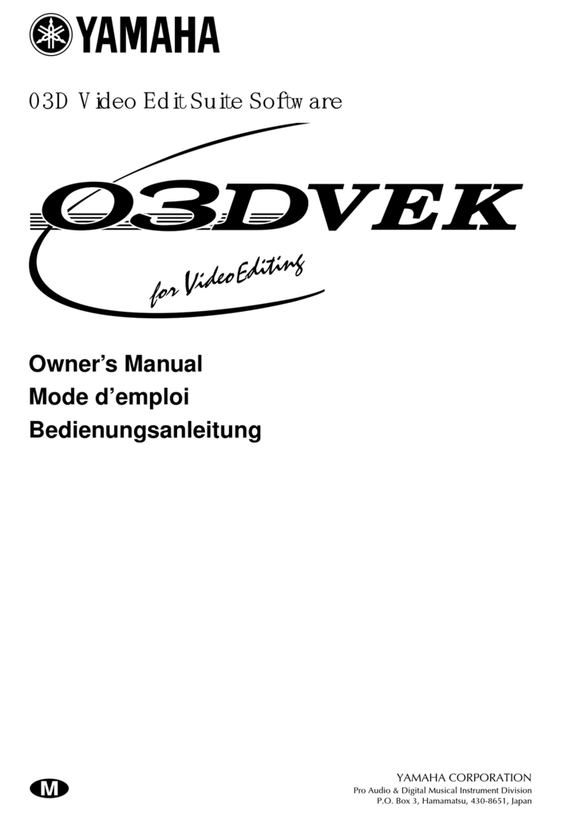 Yamaha 03DVEK User manual Yamaha 03DVEK User manual