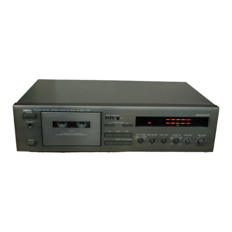 Yamaha KX-250 User manual