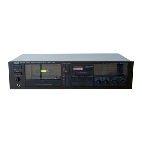 Yamaha K-540 User manual