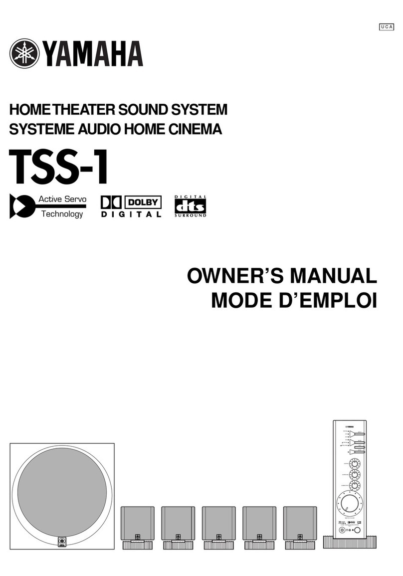 Yamaha TSS-1 User manual