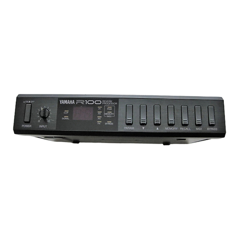 Yamaha R-100 User manual