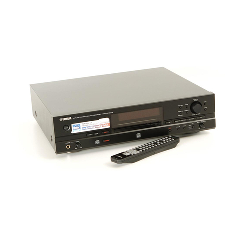 Yamaha CDR-HD1300 owner's manual