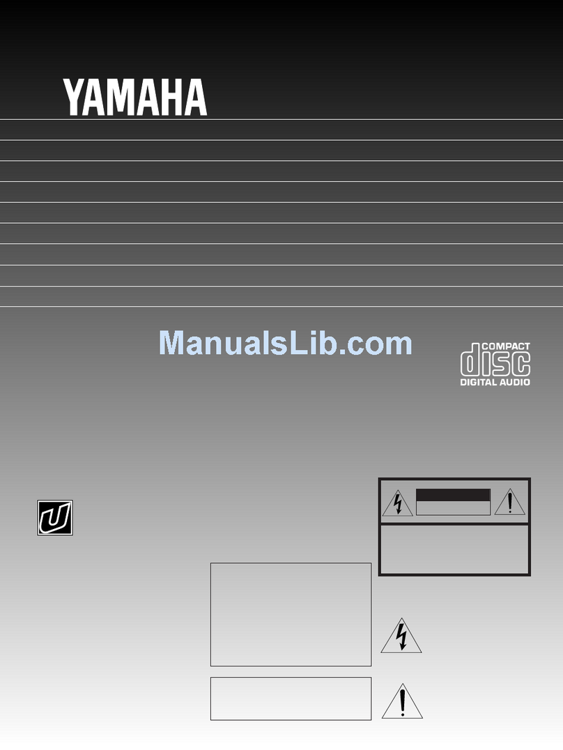 Yamaha CDC-735 User manual Yamaha CDC-735 User manual