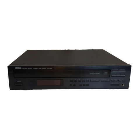 Yamaha CDC-645 User manual