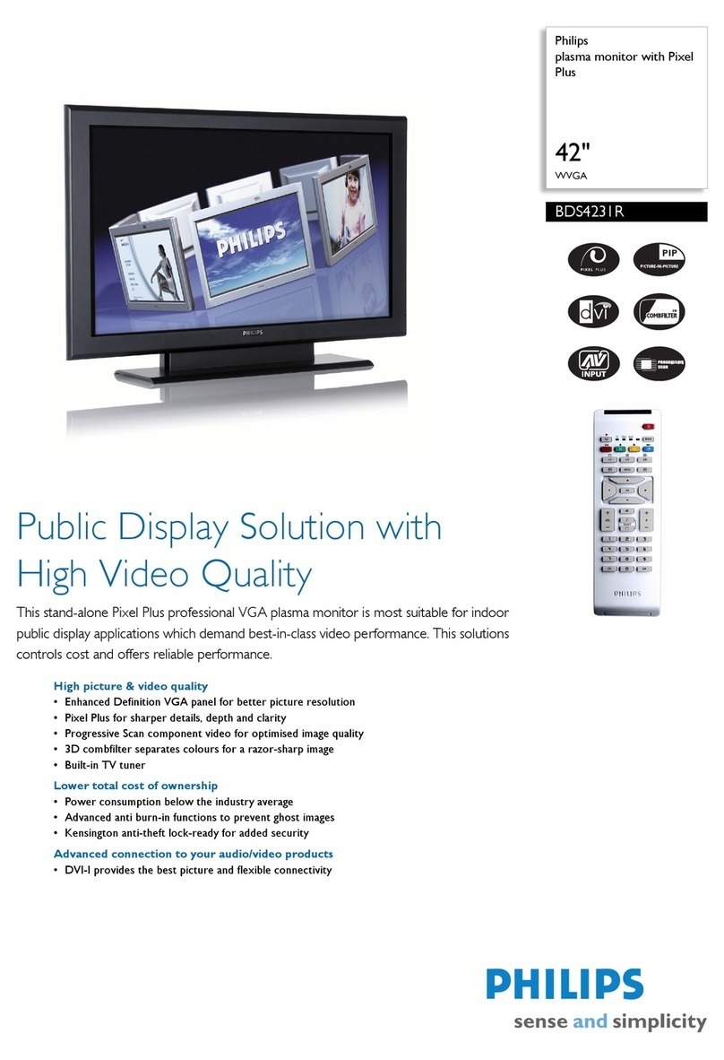 Philips BDS4231R User manual