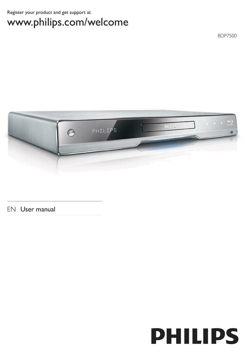 Philips BDP7500SL user manual