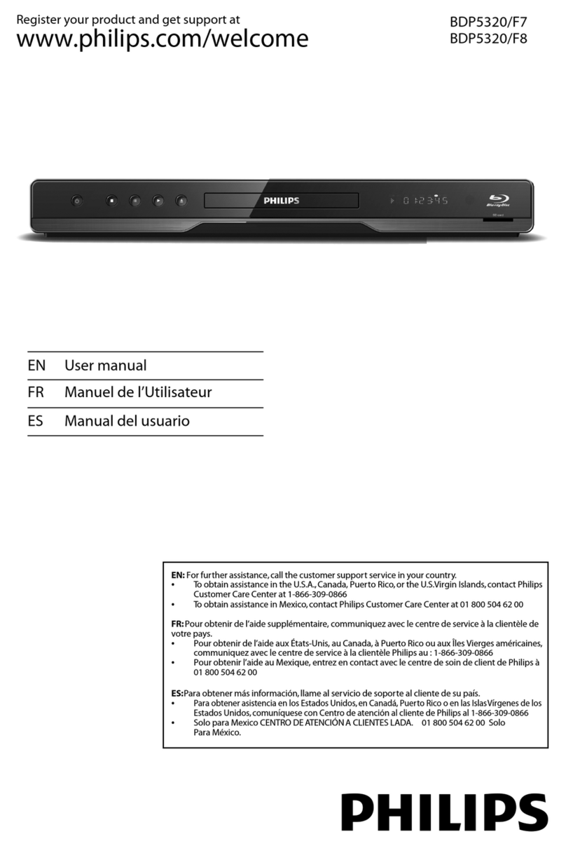 Philips BDP5320 User manual