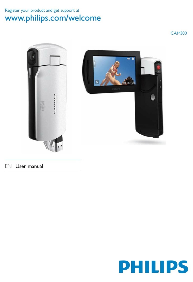Philips CAM300WH User manual