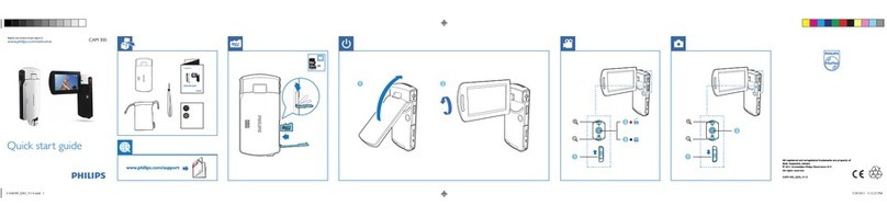 Philips CAM300BL User manual Philips CAM300BL User manual