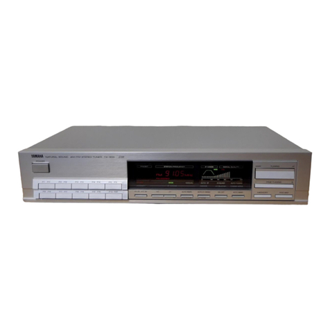 Yamaha TX-900 User manual