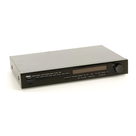 Yamaha TX-930 User manual Yamaha TX-930 User manual