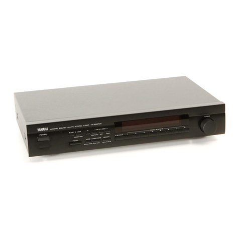 Yamaha TX-680RDS owner's manual