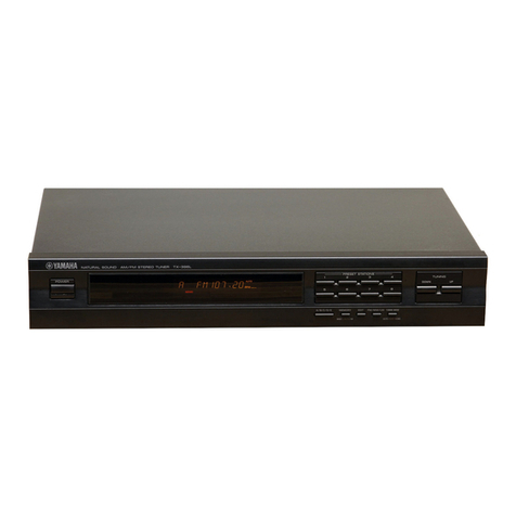Yamaha TX-396L owner's manual