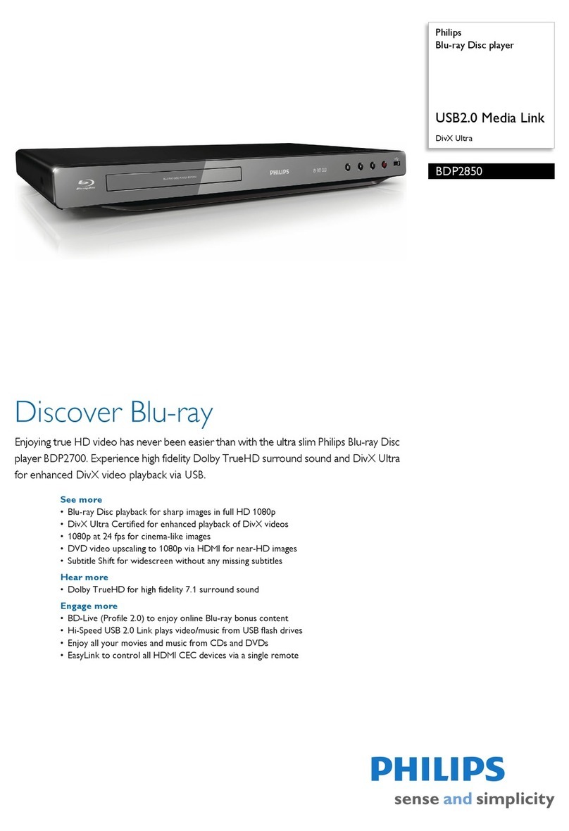 Philips BDP-2850 brochure