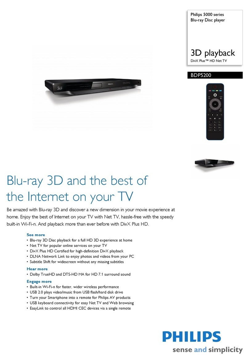 Philips BDP-5200 brochure