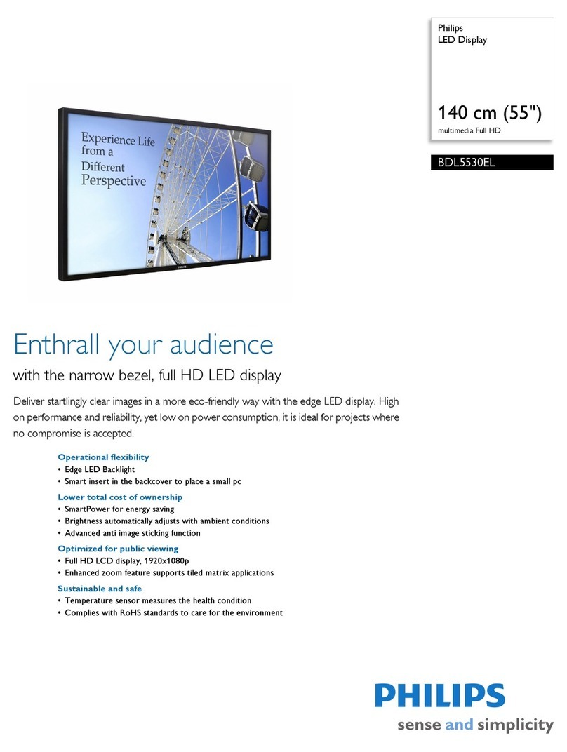 Philips BDL5530EL User manual
