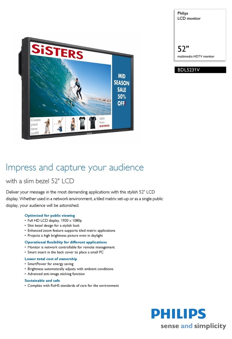 Philips BDL5231V User manual