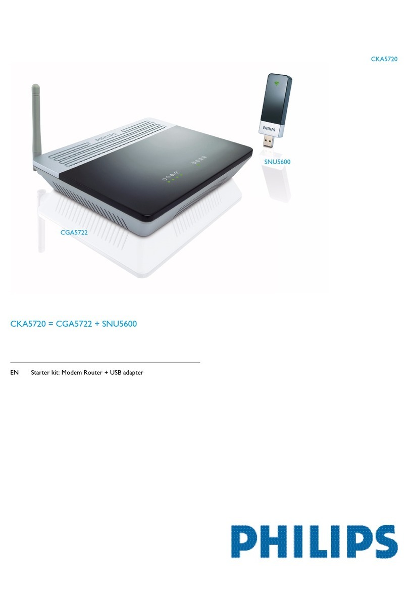 Philips CKA5720 User manual Philips CKA5720 User manual