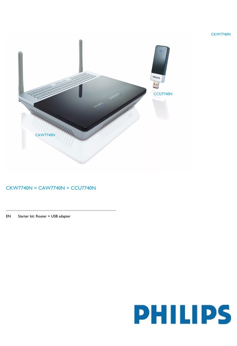 Philips CKW7740N User manual Philips CKW7740N User manual