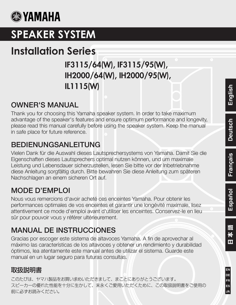 Yamaha IL1115 User manual