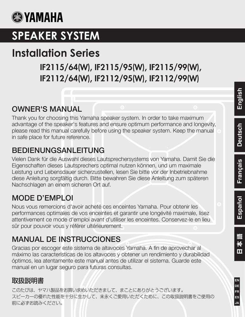 Yamaha IF2112-64 User manual