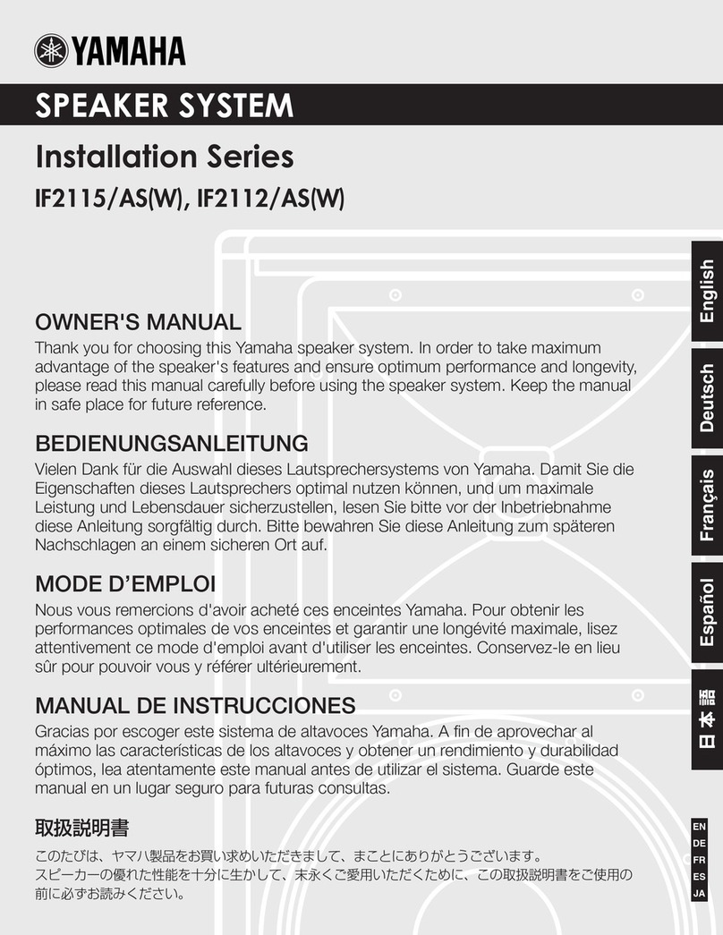 Yamaha IF2115-AS User manual