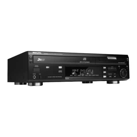 Philips CDR-800 manual