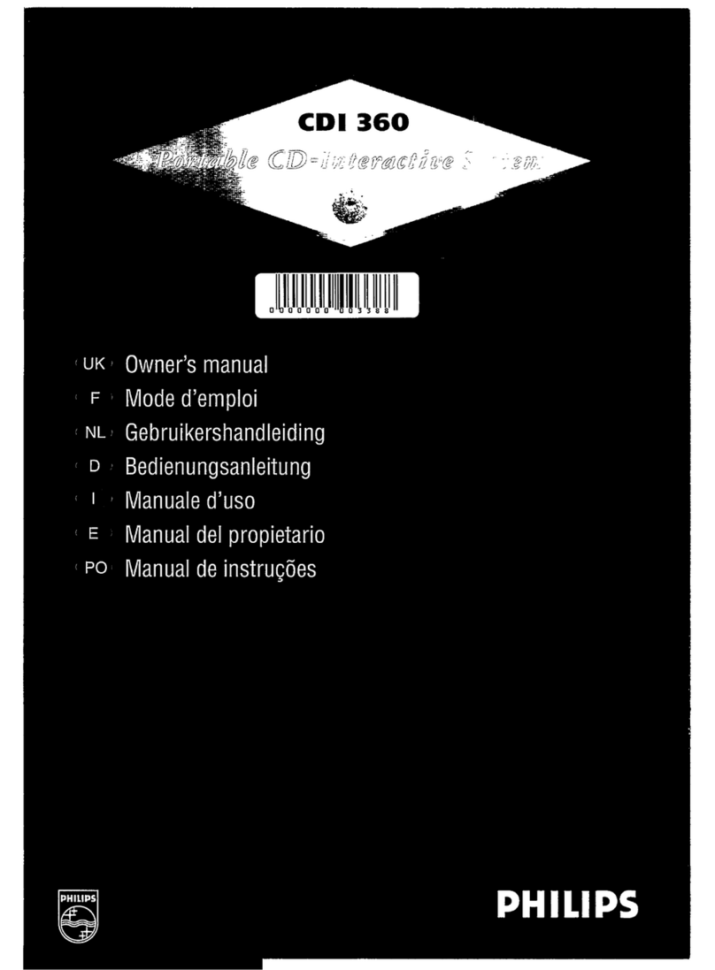 Philips CDI360/00C User manual