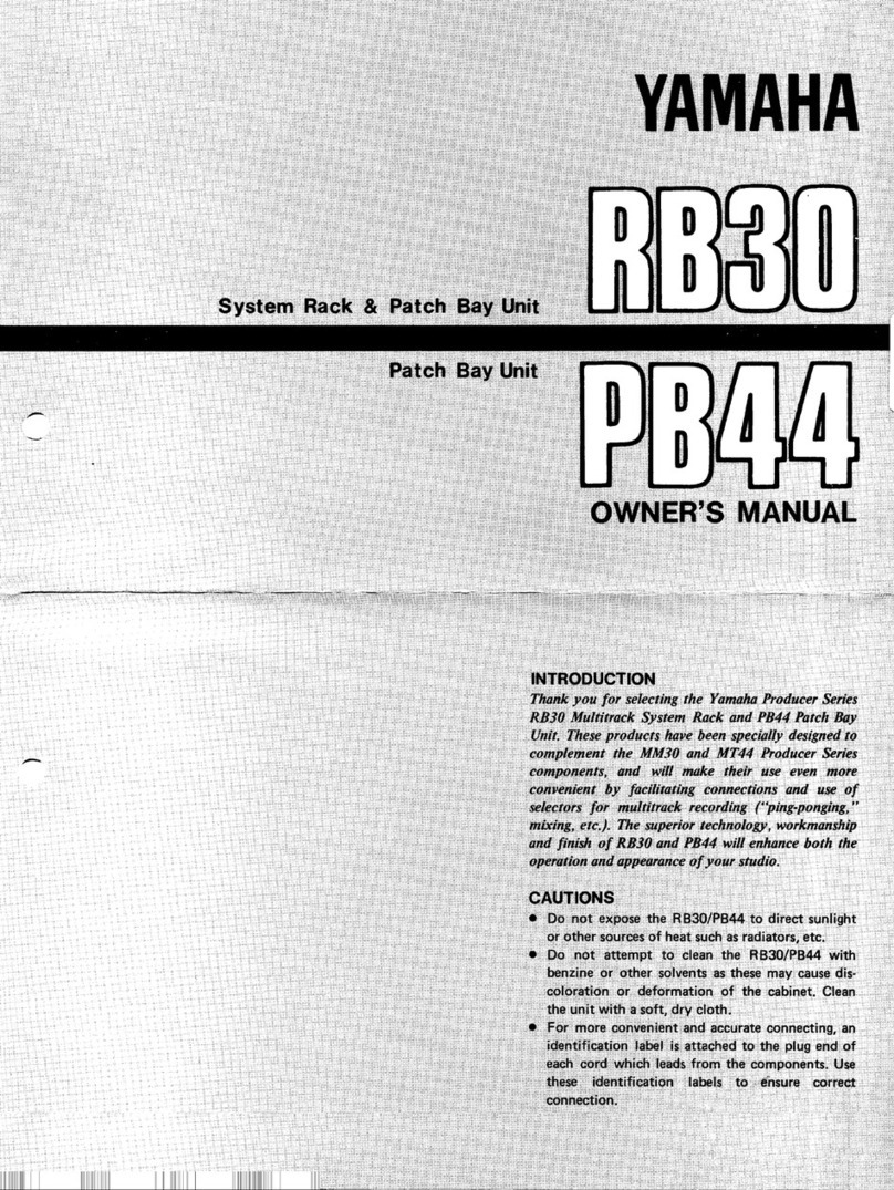 Yamaha PB44 owner's manual