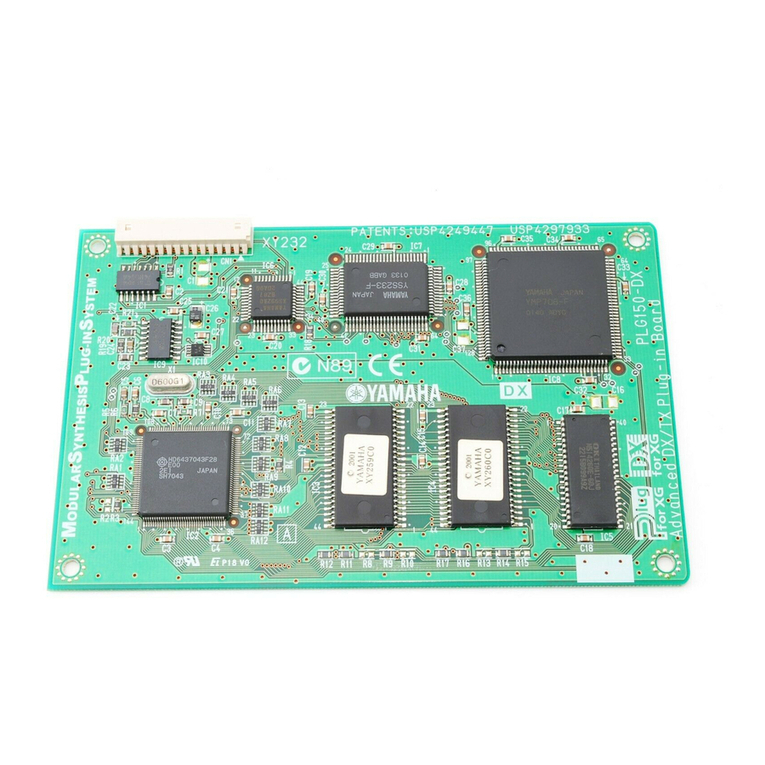 Yamaha PLG150-DX User manual Yamaha PLG150-DX User manual