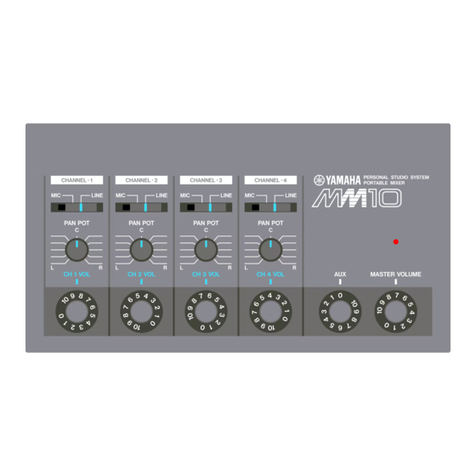 Yamaha MM10 owner's manual