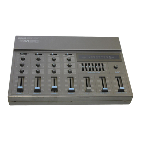 Yamaha MM30 User manual