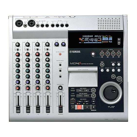 Yamaha MD4S User manual