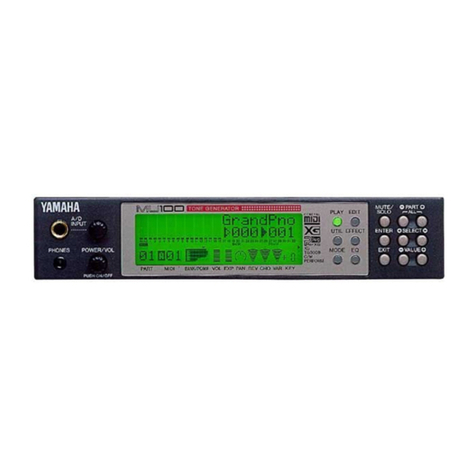 Yamaha MU100 supplementary guide