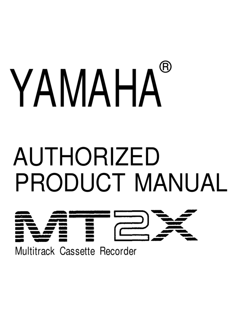 Yamaha MT2X User manual