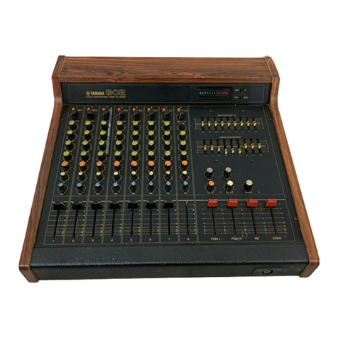 Yamaha MQ1202 User manual